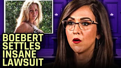 lauren boebert an escort|Lauren Boebert Settles Lawsuit With Group That Claimed She